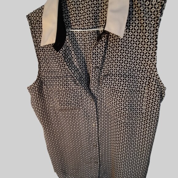 DKNY button down blouse - Picture 1 of 5